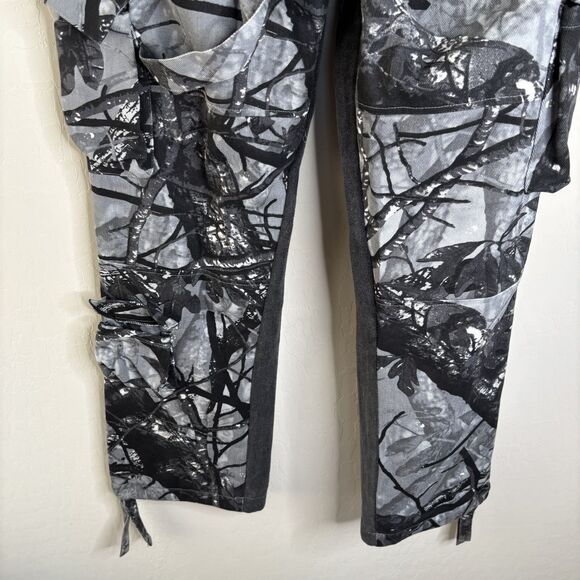 Maniere De Voir Black and Gray Flare Jeans - Picture 8 of 10